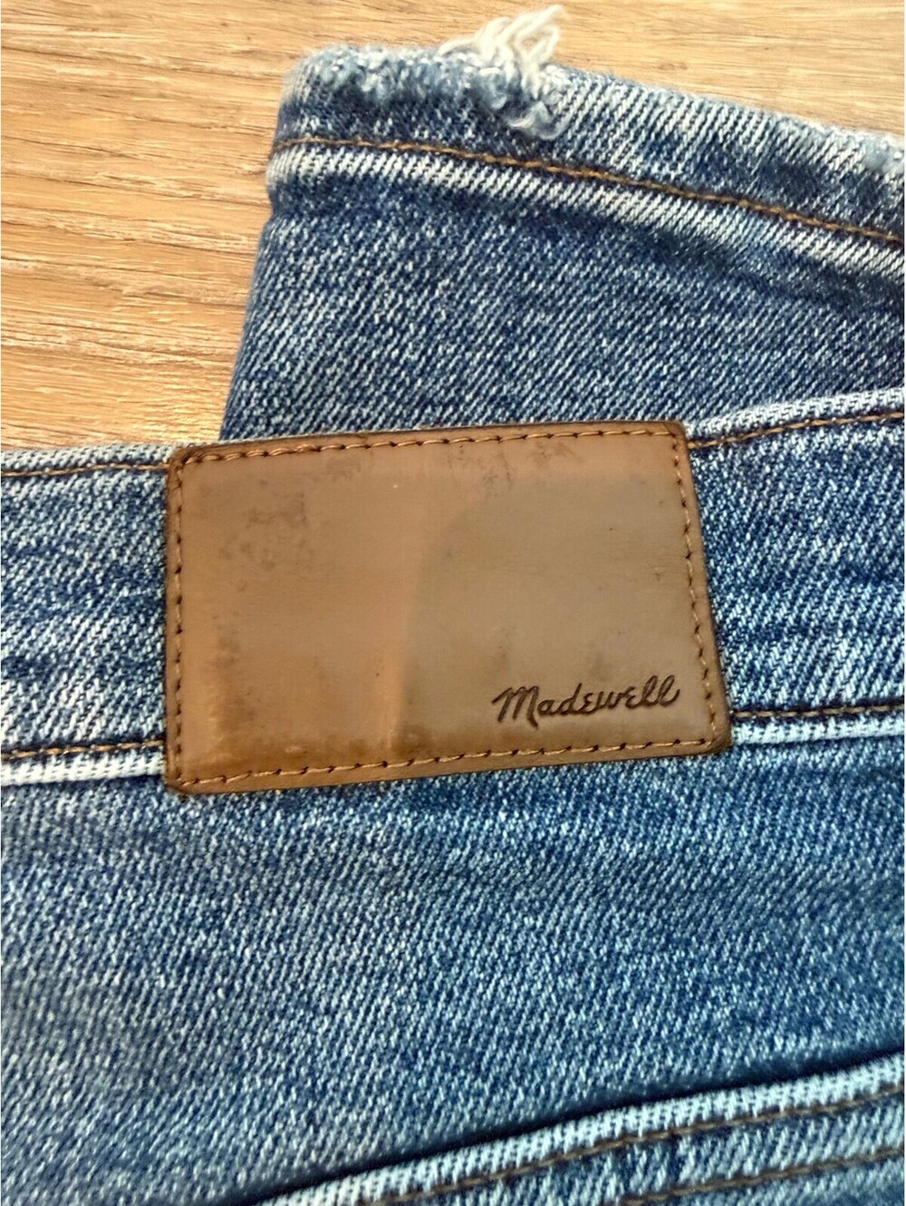 Madewell Slim Wide-Leg Crop Jeans Size 30 - Picture 6 of 9